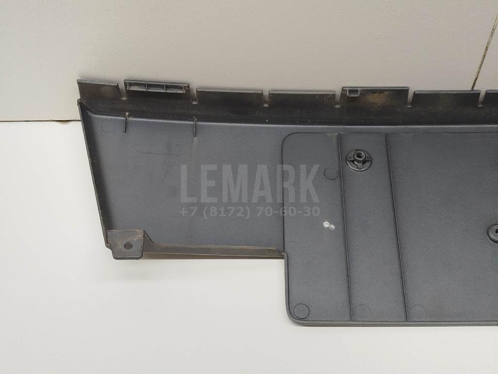 Накладка переднего бампера под номер