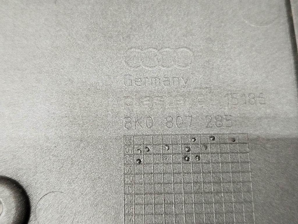 Накладка переднего бампера под номер