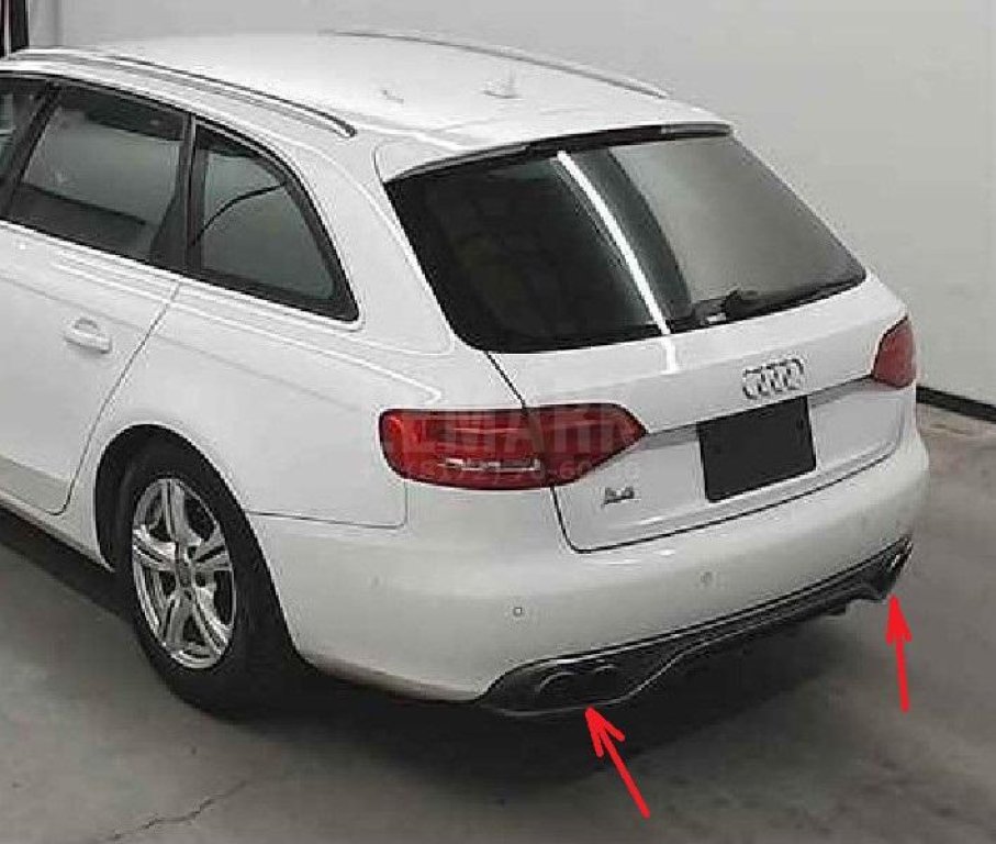 Насадка на глушитель для  Audi A4 [B8] Allroad 2009-2015