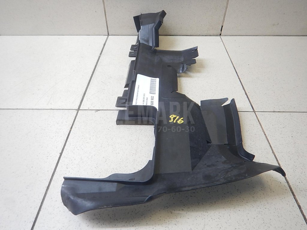 Воздуховод радиатора правый