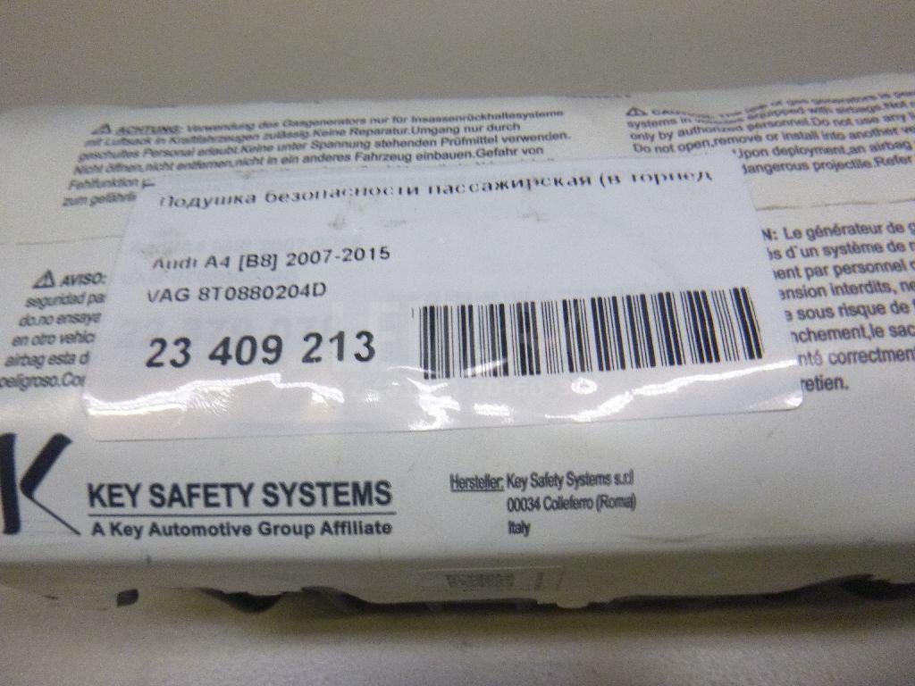 Подушка безопасности пассажирская (в торпедо)