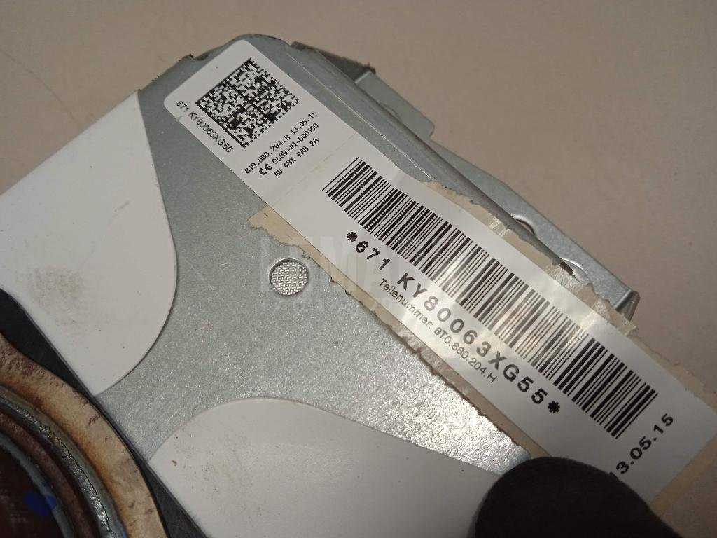 Подушка безопасности пассажирская (в торпедо)