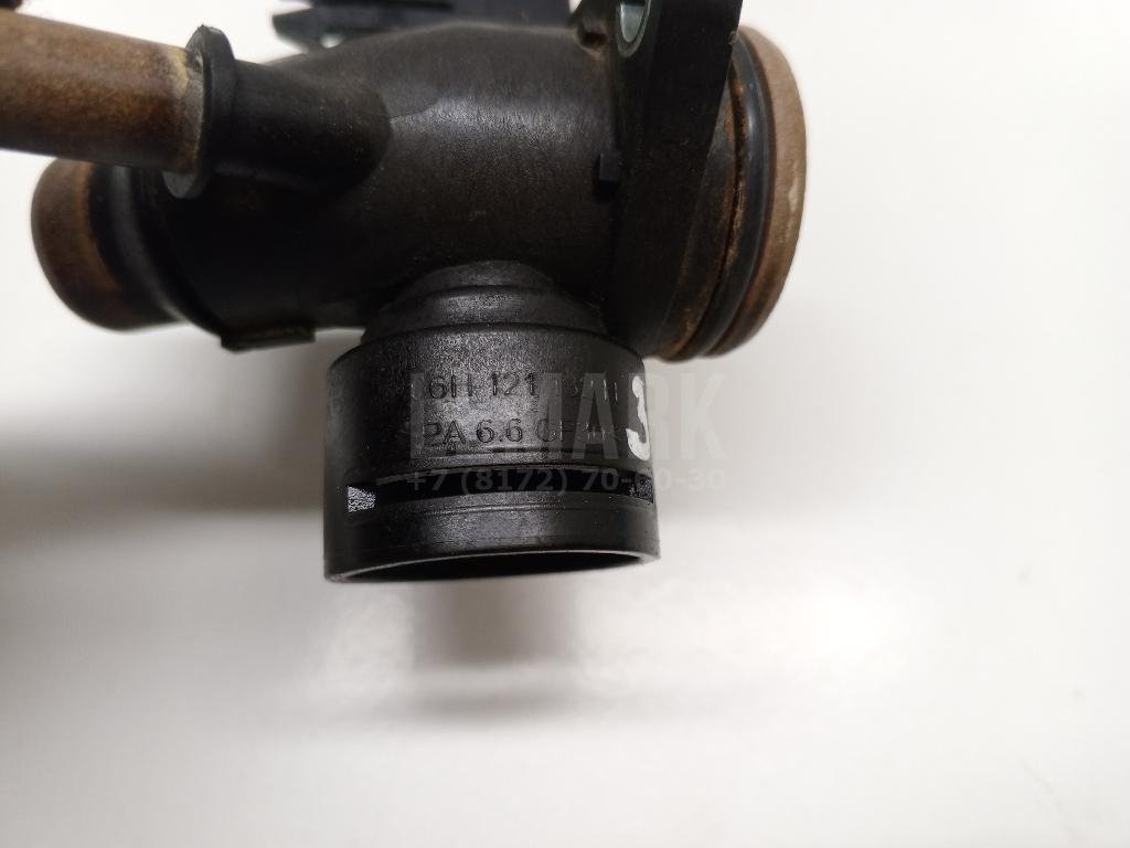 Фланец двигателя системы охлаждения