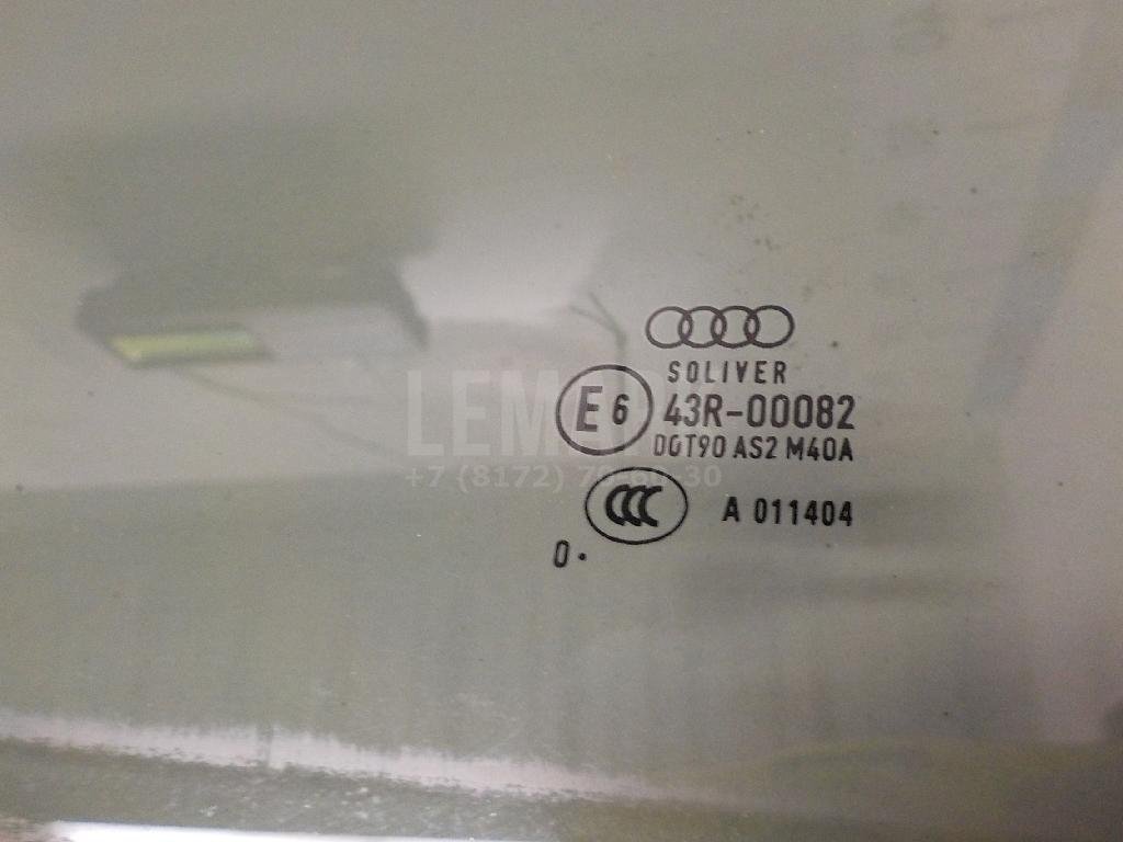 Стекло двери задней правой