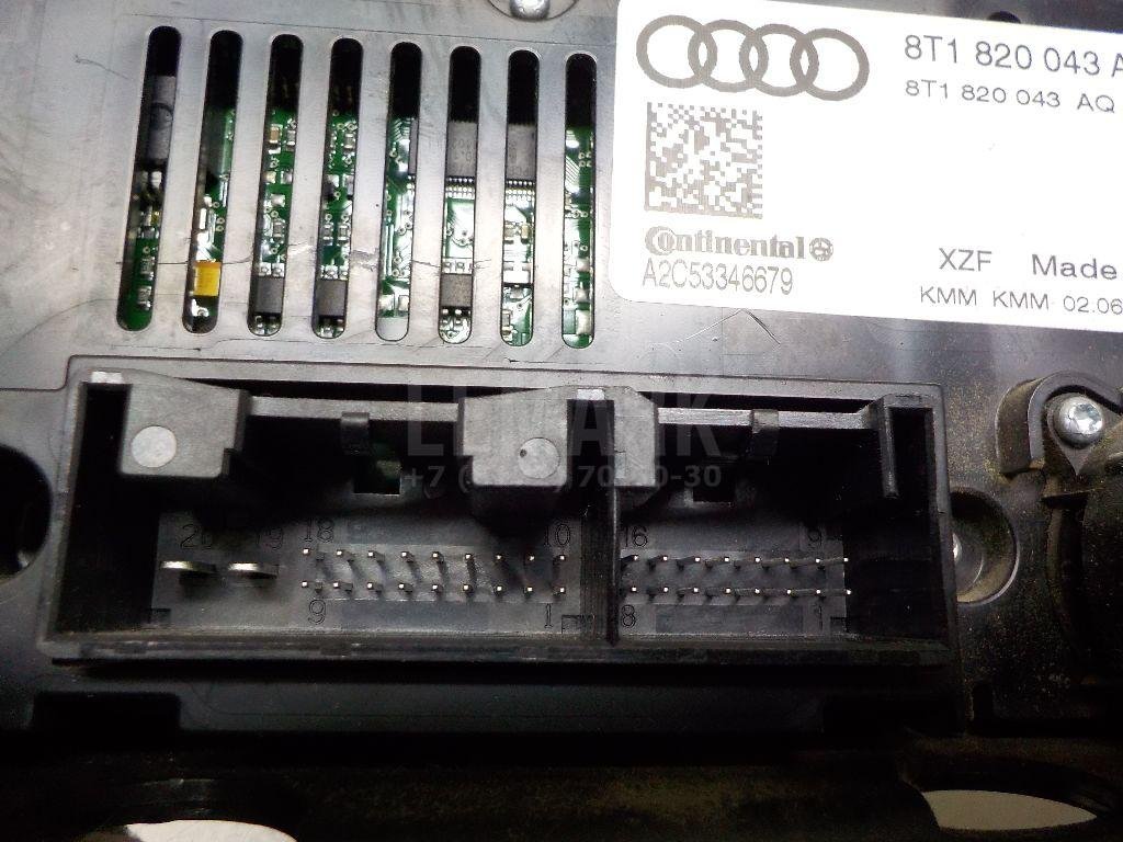 Блок управления климатической установкой