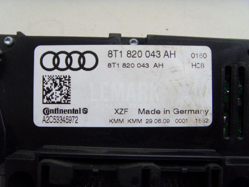 Блок управления климатической установкой