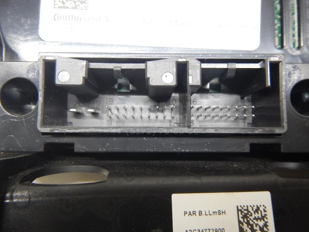 Блок управления климатической установкой