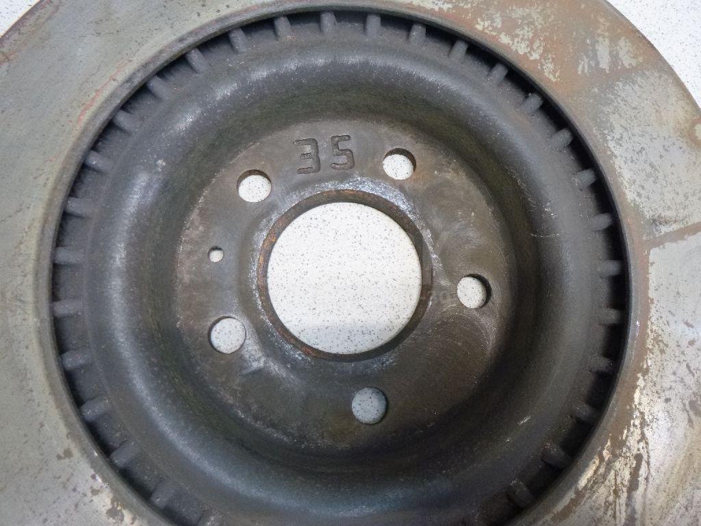 Диск тормозной задний