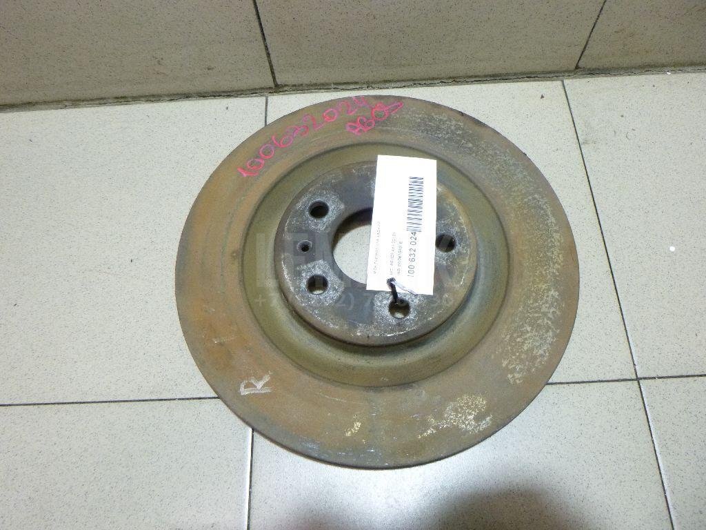 Диск тормозной задний