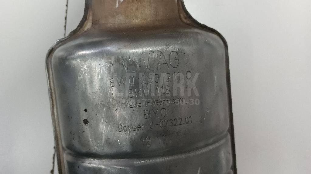 Приемная труба глушителя