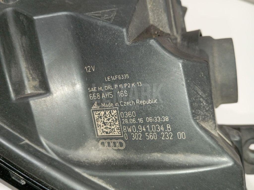 Фара правая для  Audi A4 [B8] 2007-2015