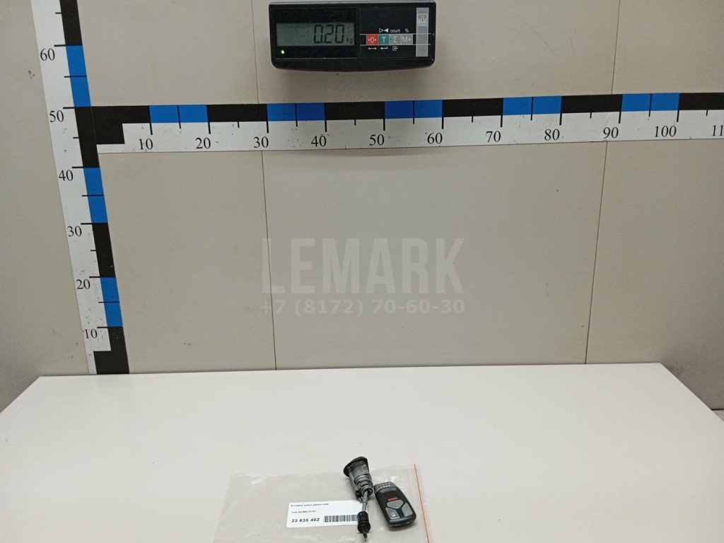 Вставка замка двери лев.