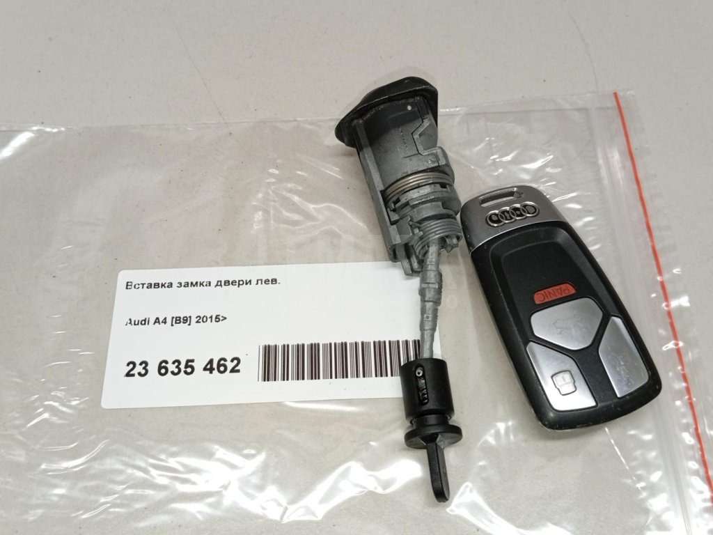 Вставка замка двери лев.