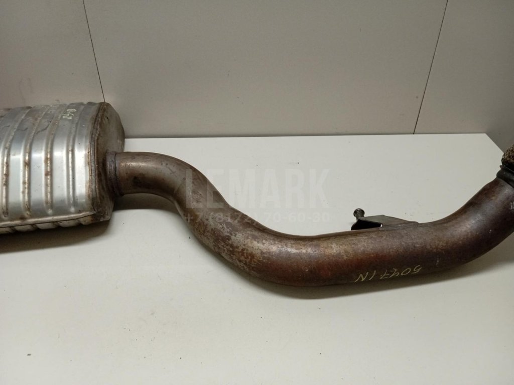 Приемная труба глушителя