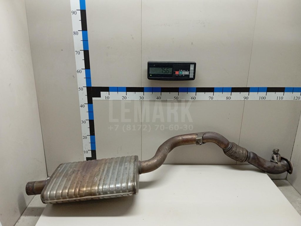 Приемная труба глушителя