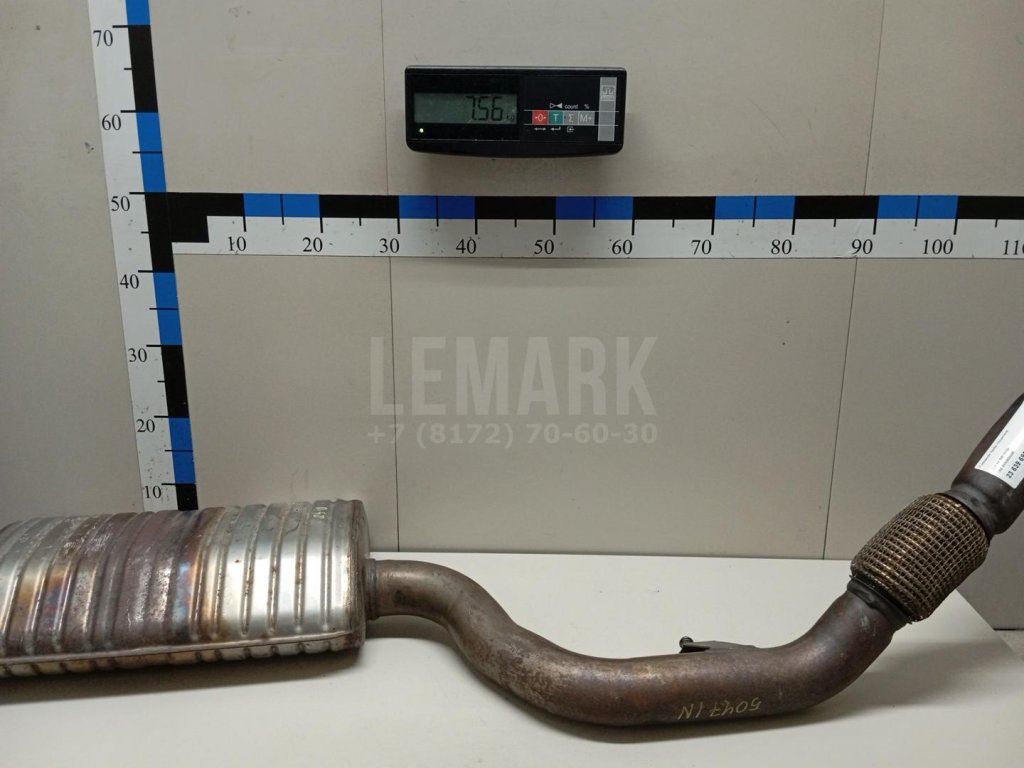 Приемная труба глушителя