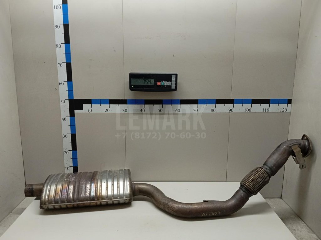 Приемная труба глушителя