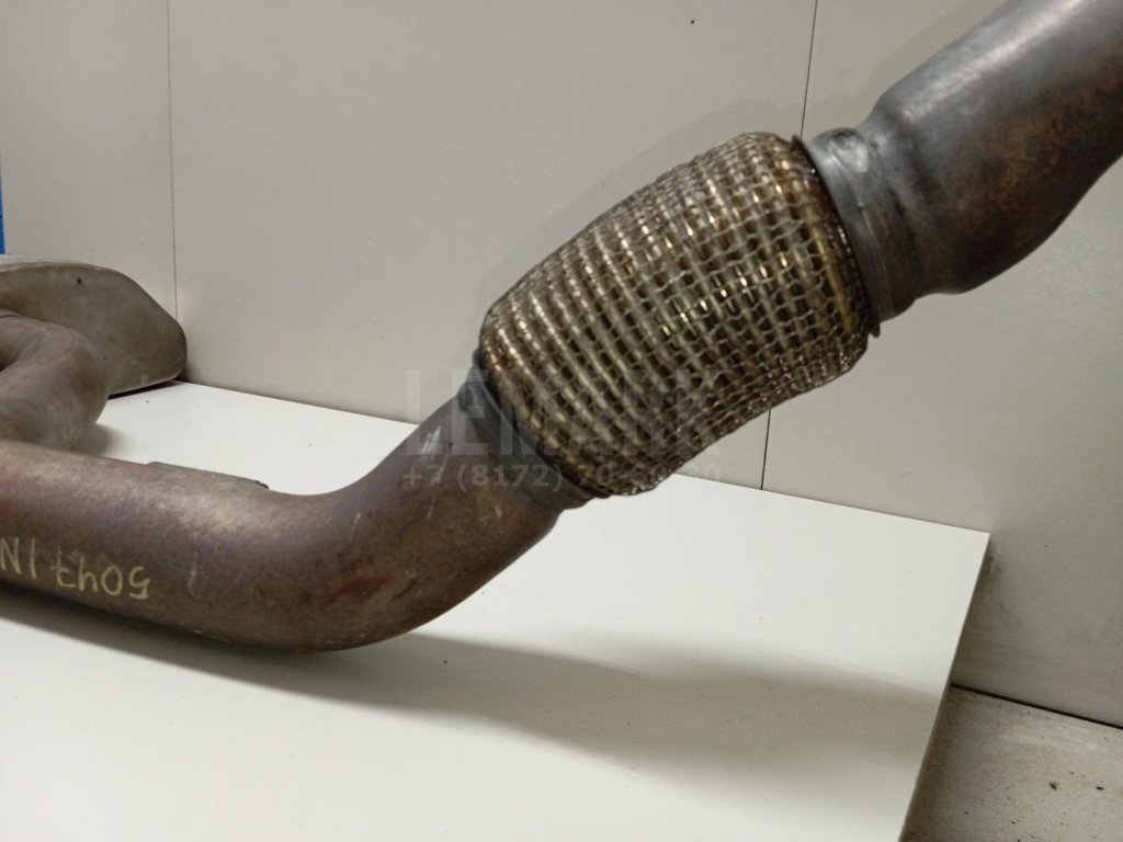 Приемная труба глушителя