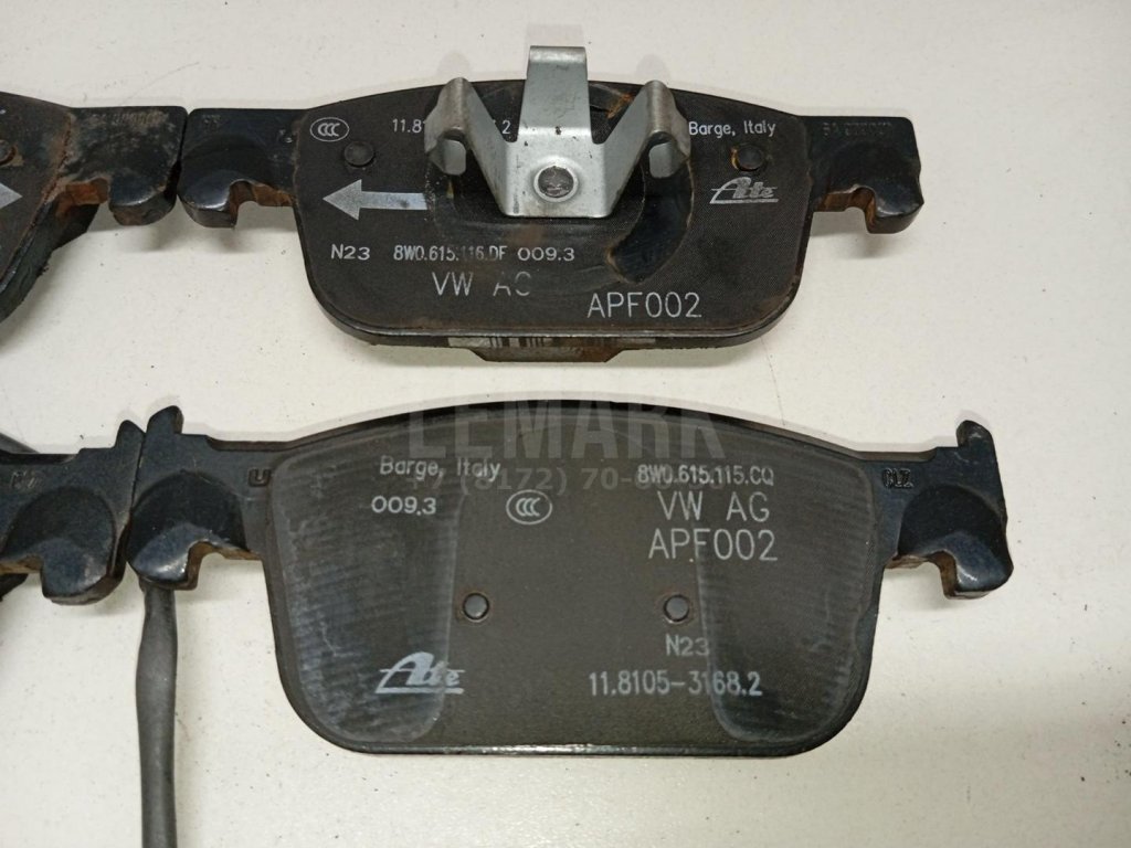 Колодки тормозные передние к-кт