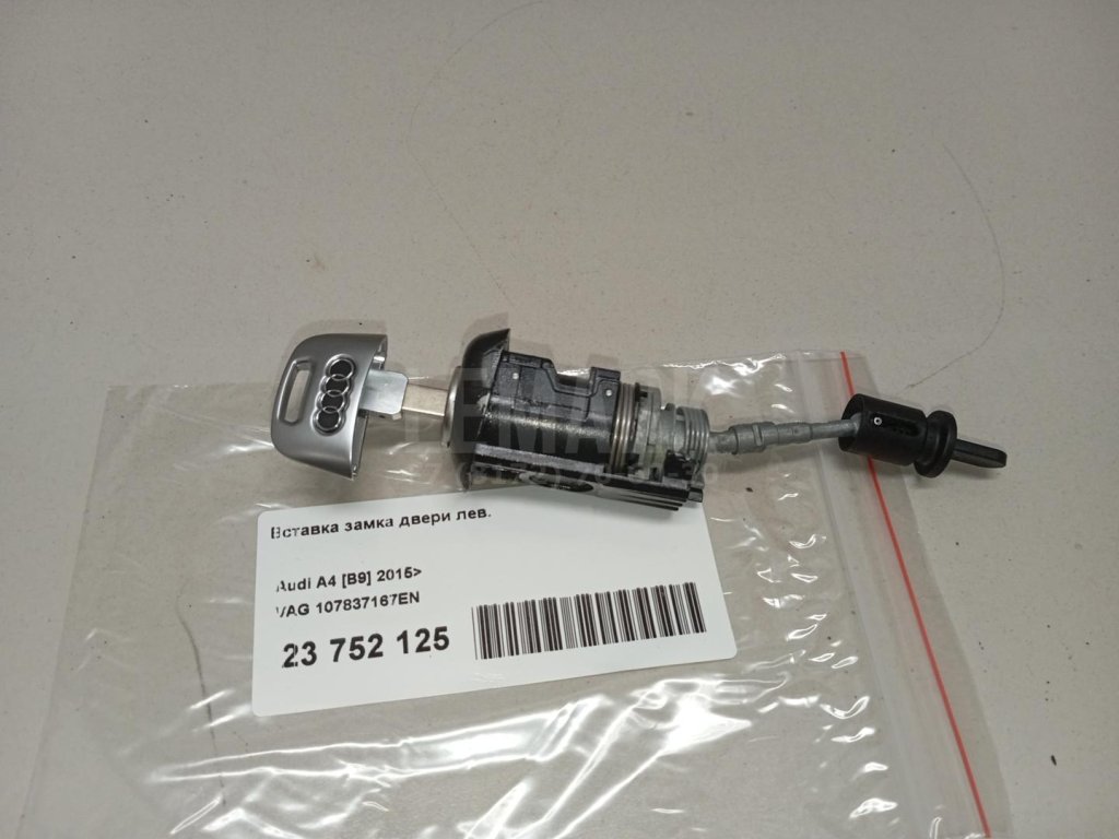 Вставка замка двери лев.