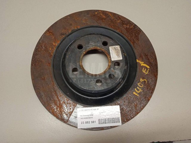 Диск тормозной задний