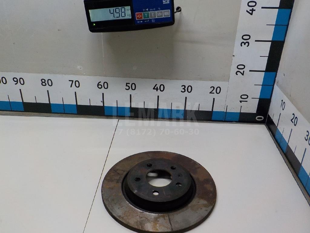 Диск тормозной задний