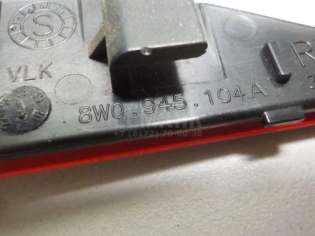 Отражатель в бампер задний правый для  Audi A3 (8L1) 1996-2003