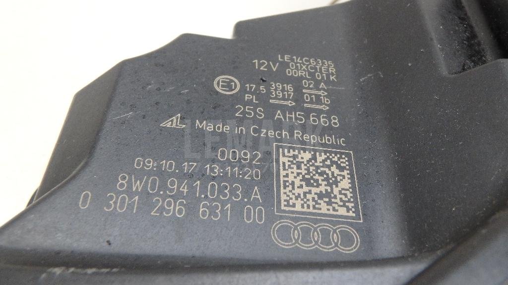 Фара левая для  Audi A3 [8V] 2013-2020