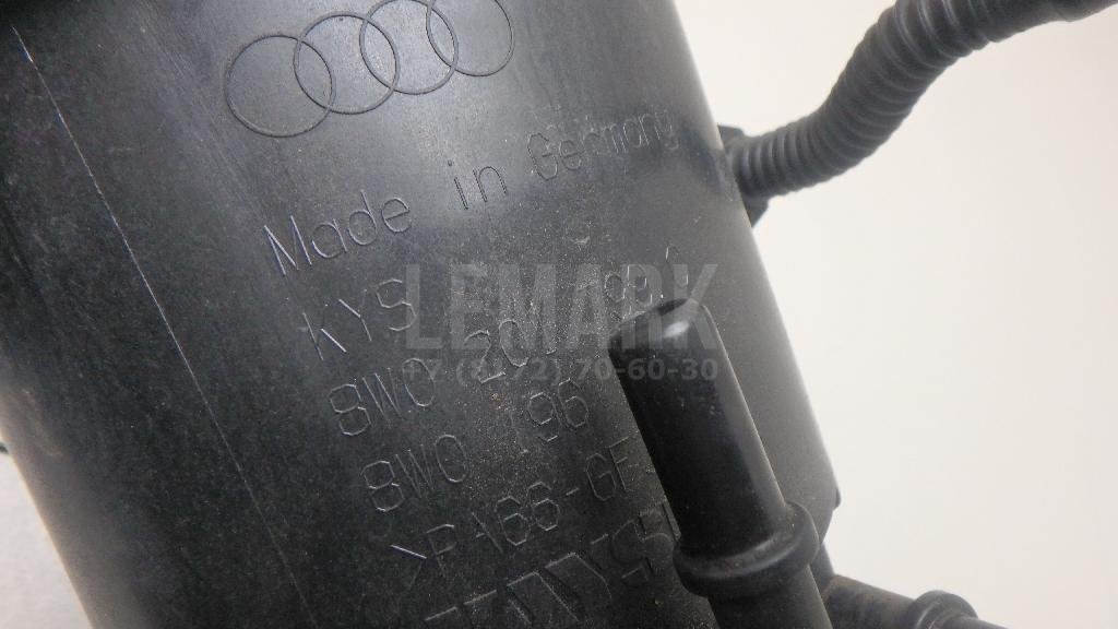 Абсорбер (фильтр угольный) для  Audi A3 [8P1] 2003-2013