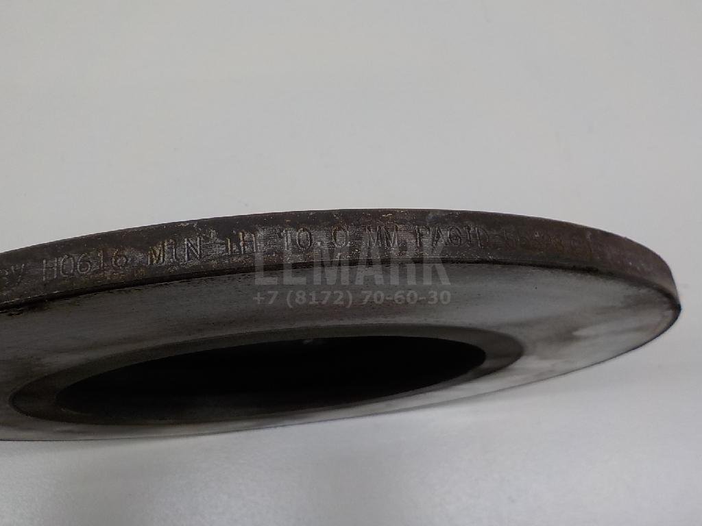 Диск тормозной задний для  Audi A3 [8PA] Sportback 2004-2013