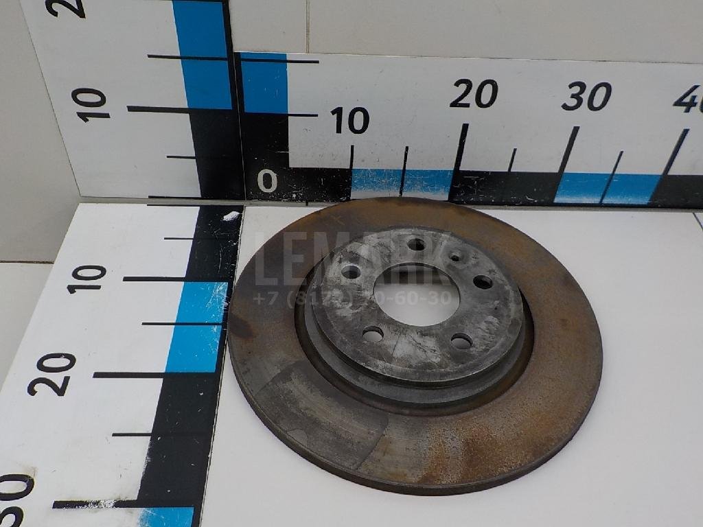 Диск тормозной задний для  Audi A3 [8PA] Sportback 2004-2013