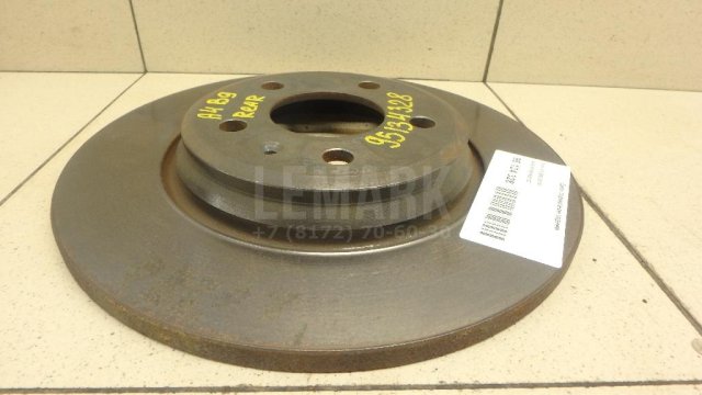 Диск тормозной задний