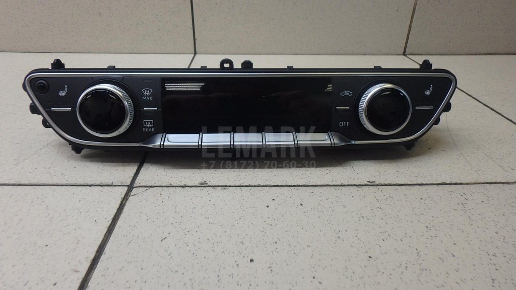 Блок управления климатической установкой