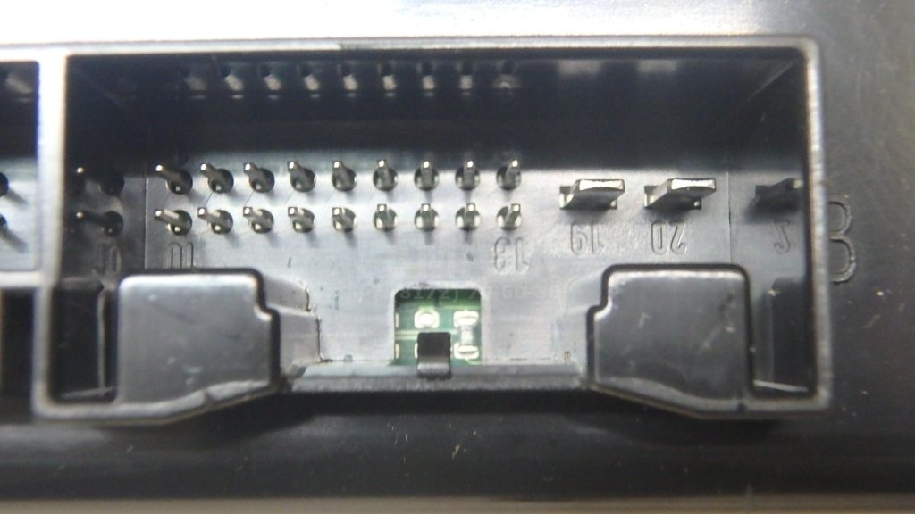 Блок управления климатической установкой