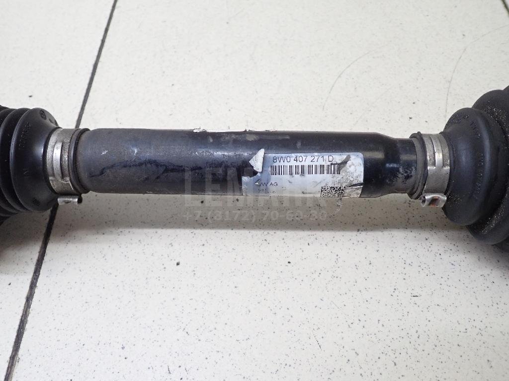 Полуось передняя