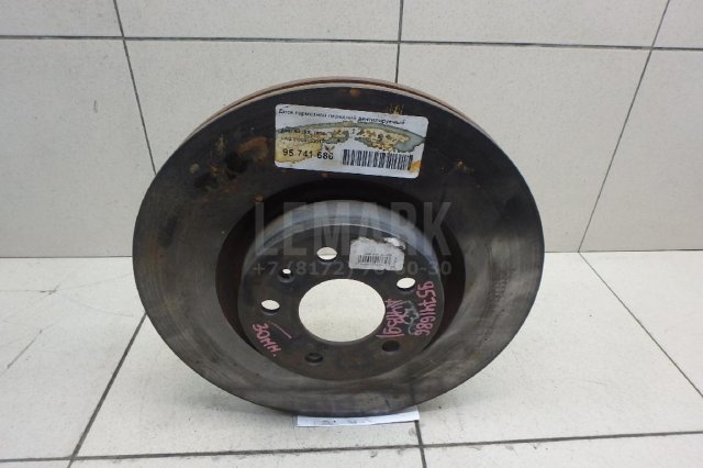 Диск тормозной передний вентилируемый