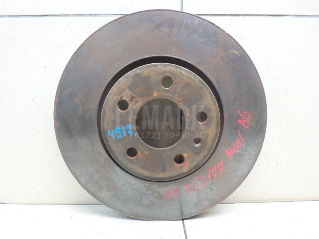 Диск тормозной передний вентилируемый