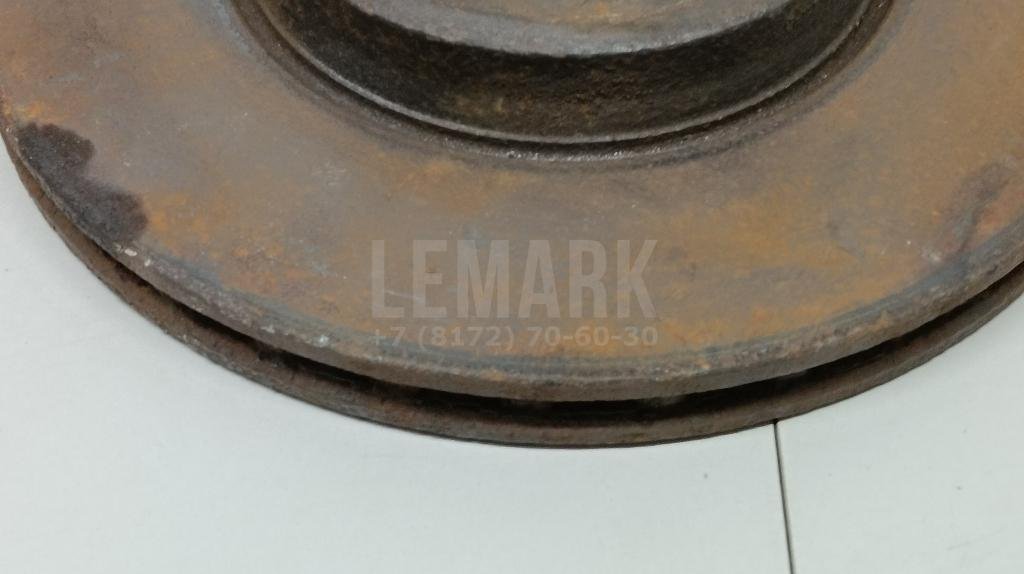 Диск тормозной передний вентилируемый