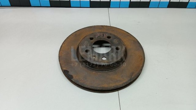 Диск тормозной передний вентилируемый