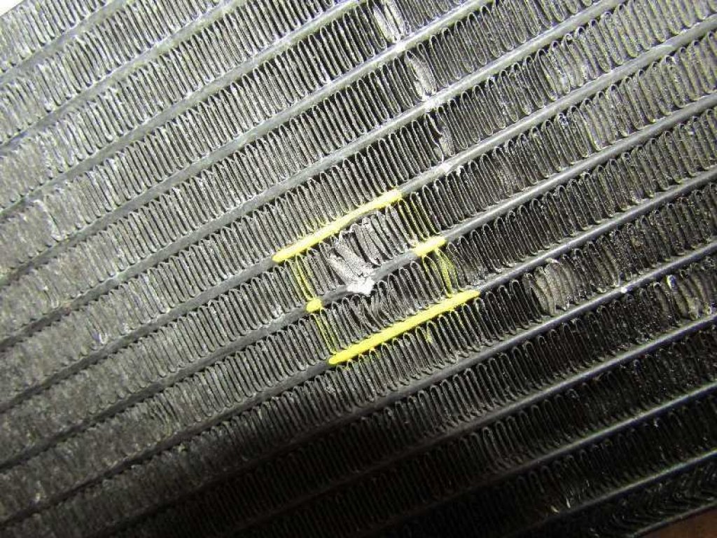 Радиатор кондиционера (конденсер)