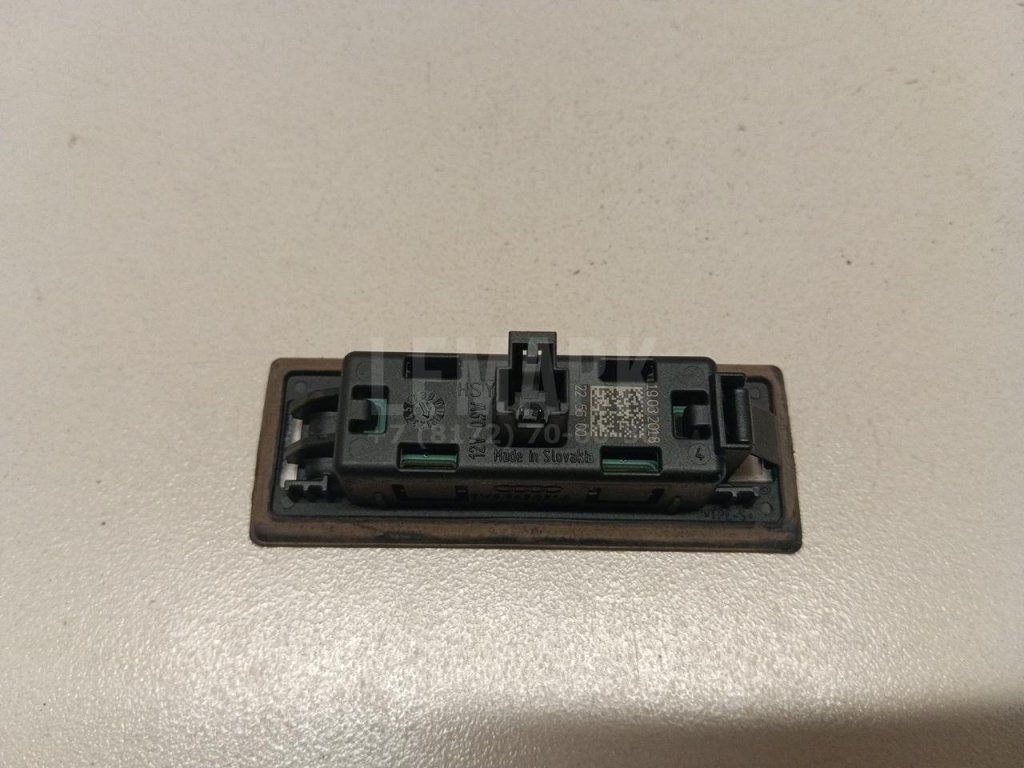 Фонарь подсветки номера