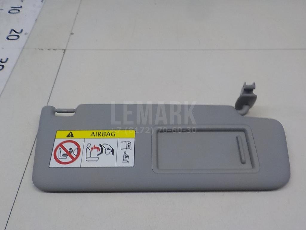 Козырек солнцезащитный (внутри)