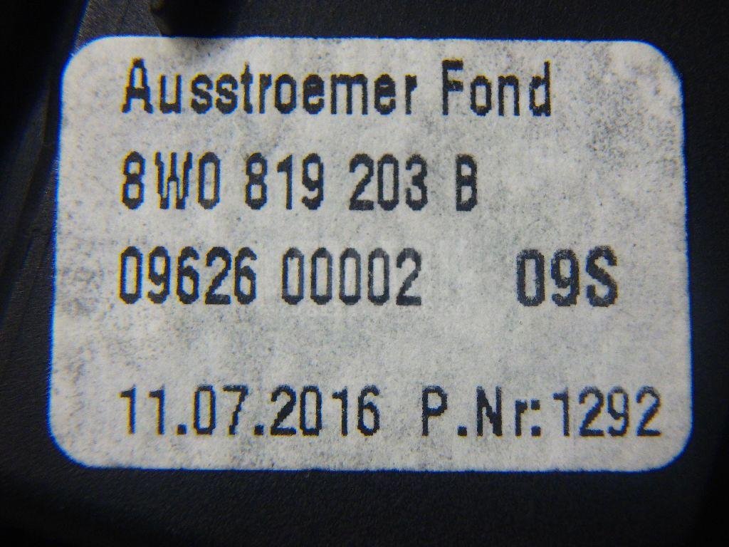 Дефлектор воздушный