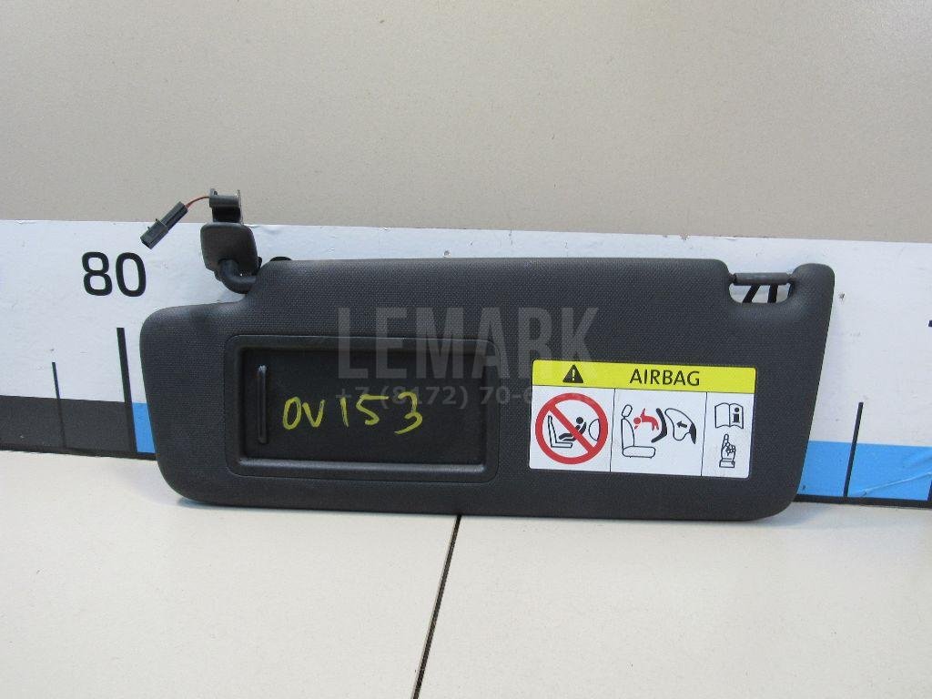 Козырек солнцезащитный (внутри)