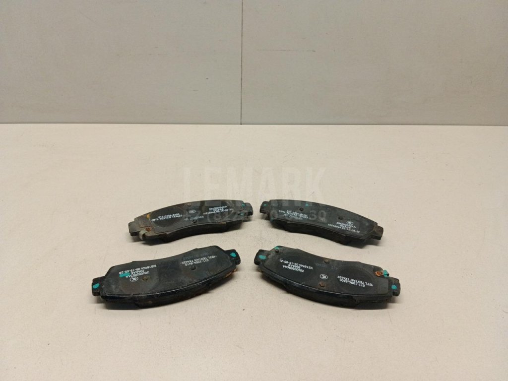 Колодки тормозные передние к-кт