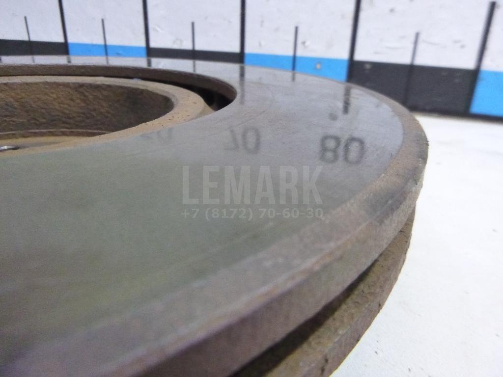 Диск тормозной передний вентилируемый