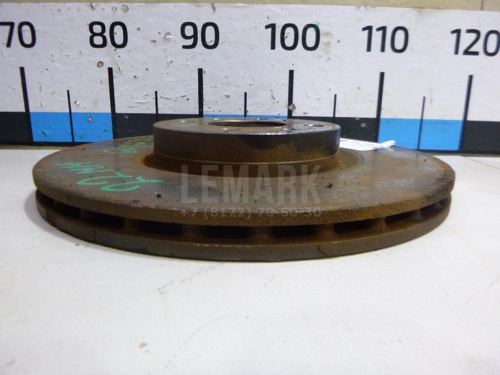 Диск тормозной передний вентилируемый