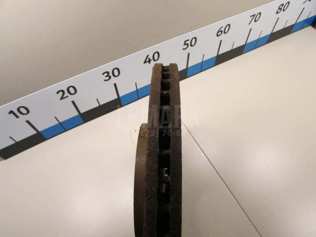 Диск тормозной передний вентилируемый