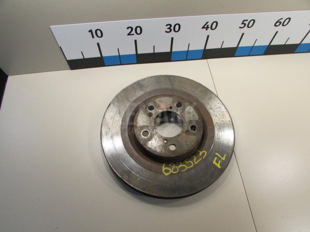 Диск тормозной передний вентилируемый