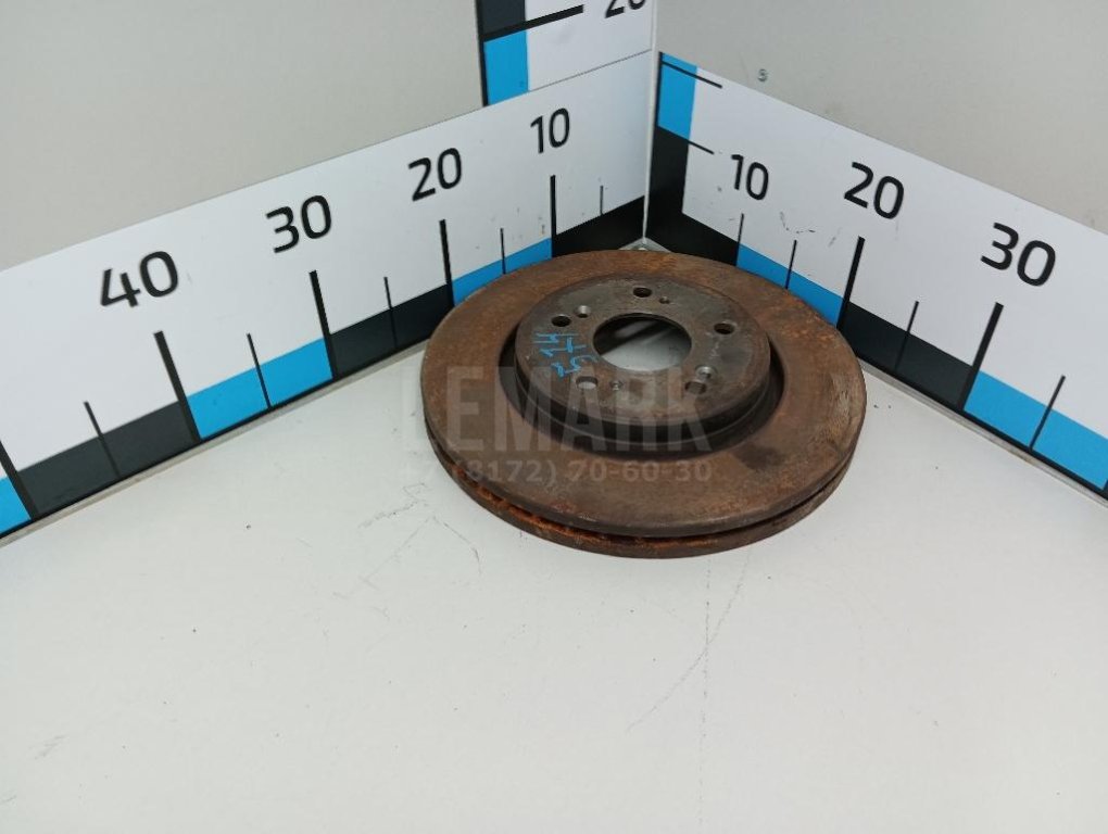 Диск тормозной передний вентилируемый